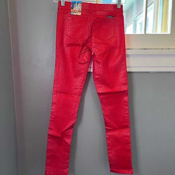 NWT Red Girls Tractor Jeans - Size 12 - Picture 4 of 9